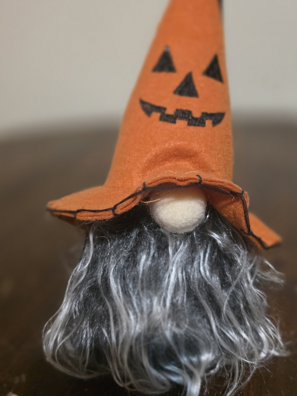 Orange Halloween Gnome